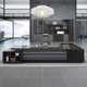 thumbnail image 3 of Organizer Wood Office Desk Conference Luxury Study Computer Desk Table Corner Drawers Mesas De Computador Office Furniture My Lux Decor Round, 3 of 14