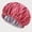 N, variant on Silk Bonnet, Satin Haarhaube, Seidenhaube Zum Schlafen, Double Layer Mulberry Silk Sleep Cap for Women, Long Hair & Curls Care Night Silk Satin Hair Bonnet