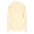 thumbnail image 4 of Garbnen M-4XL Sun Protection Jacket Women Long Sleeve Zip Up Hoodies Womens with Pockets Summer Camping Outdoor Sun Shirt Women with Thumb Holes Beige XXXL, 4 of 5
