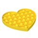 thumbnail image 3 of Vogacara Push Bubble Juguete sensorial Autismo Necesidades especiales Divertido Antiestrés Juguetes para aliviar el estrés para Juguetes Amarillo Amor Vogacara FN000172-07, 3 of 6