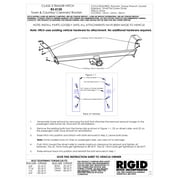 Rigid Hitch (R3-0120) Class III 2 Inch Receiver Trailer Hitch Fits 2008-16 Chrysler Town and Country, 2008-20 Dodge Grand Caravan, Made in USA
