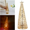 thumbnail image 3 of Candle Holder, Dual Use Delicate Gold Unique Candlestick  For Living Rooms, 3 of 8