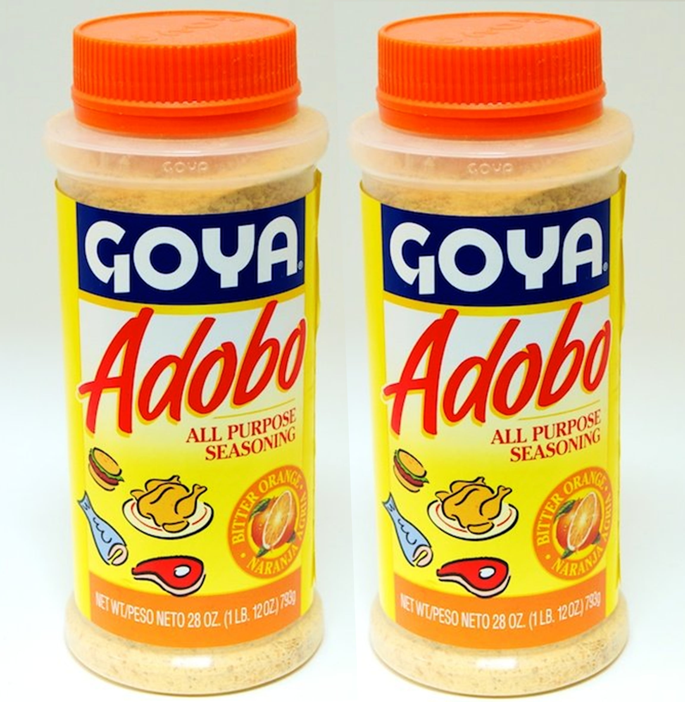 Goya Adobo Seasoning with Bitter Orange Naranja Agria 28 Oz (Pack of 2