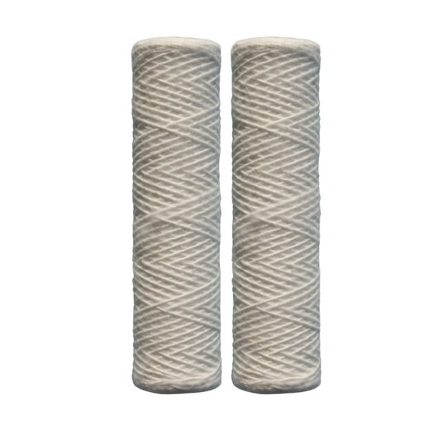 Watts Premier 500181 5-Micron String Wound Sediment Replacement Filter, 2-Pack