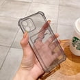 thumbnail image 7 of TPU Bumper Transparent Phone Case For iPhone 15 14 13 12 Mini 11 Pro XS Max XR X SE 2020 8 7 Plus Wallet Card Bag Cover, 7 of 7