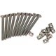 thumbnail image 1 of 15 piezas M6 tornillo de fijación de cabeza de acero al carbono con tuerca de barril conector de fijación de tuerca de muebles (80mm) Afortunado Sencillez, 1 of 4