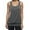 Grey, variant on SNKSDGM Female Womens Tank Tops Fitted Long Tank Top for Women Plus Size 2X Womens Racerback Tank Tops Workout Gym Exercise Athletic Yoga Tops Fitness Loose Sleeveless Shirts Vests L
