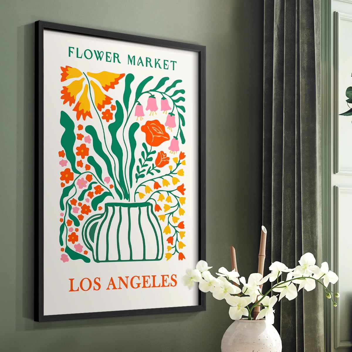 Matisse XXIX Framed Print - Solid Wood