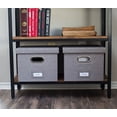 thumbnail image 3 of Internet's Best Collapsible File Box Storage Organizer with Lid - 1 Pack - Grey, 3 of 3