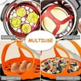 thumbnail image 5 of relayinert Pressure Cooker Sling Silicone Bakeware Sling Anti-scalding Bakeware Lifter Steamer Rack, 5 of 5