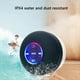 thumbnail image 3 of Mini Altavoz Bluetooth para Ducha, Impermeable, Manos , con Luces LED, Micrófono con Ventosa para Baño, Piscina y Playa., 3 of 5