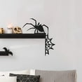 thumbnail image 2 of Eqslft Halloween Door Corner Sign Decoration, Witch Spider Web Bat Pumpkin Wooden for Home Party Right Angle,Fun Halloween Web Seasonal Decoration, 2 of 7