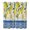 style-1, variant on Lemon Floral Blue Border Blackout Curtain 3d Printed Window Curtain Bedroom Living Room Hotel Window 2 Panel Shade