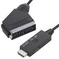 thumbnail image 1 of SCART to HDMI Converter SCART in HDMI Out Video Audio Adapter for HDTV DVD, 1 of 5