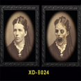 thumbnail image 2 of Cadre Photo Lenticulaire 3D Visage Changeant Effrayant, 2 of 2