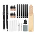 thumbnail image 3 of maskred 24x Sketching Drawing Art Kit Carbon Rods Eternal Pencil for Artist Blending, 3 of 9