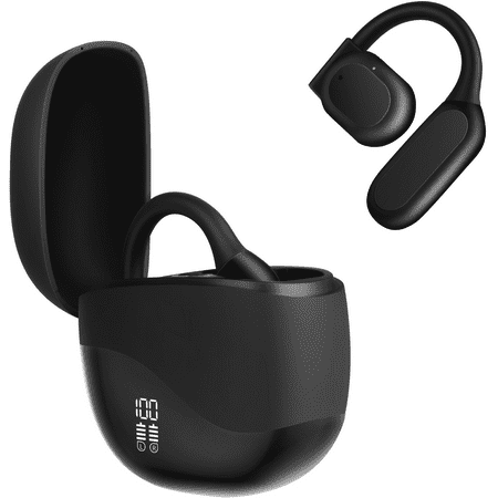 Wireless Earbuds for Android iPhone AILKIN Bluetooth 5.4 Headphone 60Hrs Playtime In-Ear True Wireless Earbuds Headset Waterproof IPX7 Noise Cancelling with Charging Case Ear Hooks
