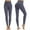 01# Dark Gray, variant on Womens High-WaistedFull Length Yoga Pants Tummy Control Stretchy Workout Lounge Legging 28'' White L