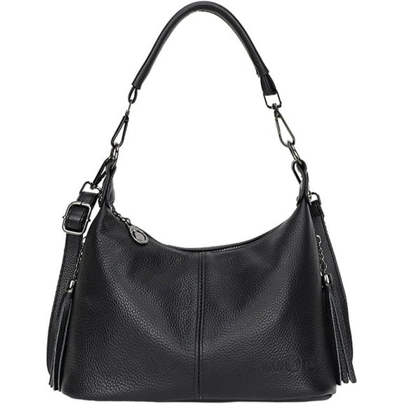 Genuine Leather Crossbody Bags for Women Hobo Purses and Handbags Ladies Shoulder Crossbody Purse