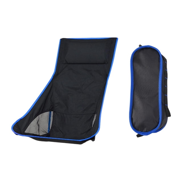 koolsoo Chaise de Camping Pliante Tissu de Remplacement BBQ Randonnée Support de Tête de Porche Bleu Foncé
