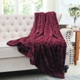 thumbnail image 6 of Home Soft Things Super Soft Decorative Throw Blanket - Tawny Port - 60" x 80" Jumbo, 6 of 8