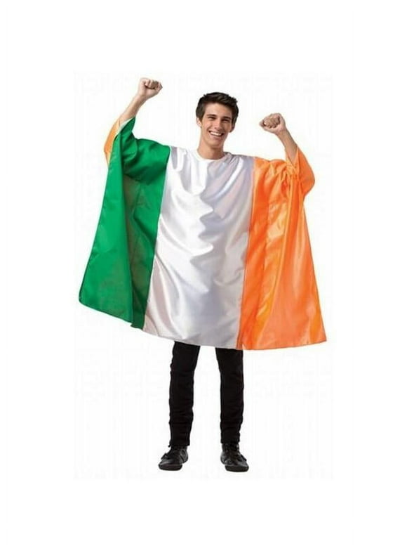 Ireland Flag Tunic Men's Adult Halloween Costume, One Size, (40-46)