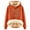 Orange, variant on WENWU Womens Hoodies Long Sleeve Pullover Sweatshirts Soft Hoodie Orange Sweatshirts for Women's Fall Fashion College Clothes for Women