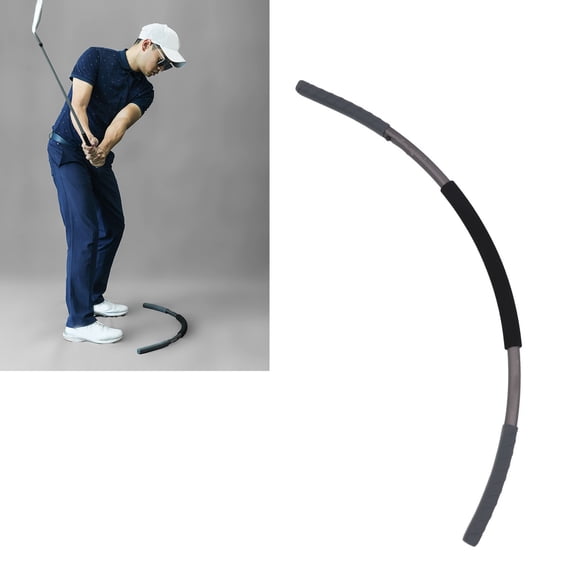 Swing Trainer, Swing Training Stick Elastic Oxidized for Course