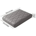 thumbnail image 3 of Car Armrest Pad Heightening Pad Leather Widened And Thickened Universal Car Memory Foam Armrest Box Pad, 3 of 3