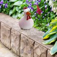 thumbnail image 4 of Estatua Decorativa Exquisita Pollo Ojos Grandes Suministros Jardín Pies Largos Impermeables para Plantas Maceta Flores, 4 of 9
