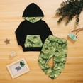 thumbnail image 3 of 5T Kids Boy Clothes Little Boy 2PCS Outfits Long Sleeve Dinosaur Print Hooded Tops Pants Set 4-5T Baby Boy Fall Clothes, 3 of 8