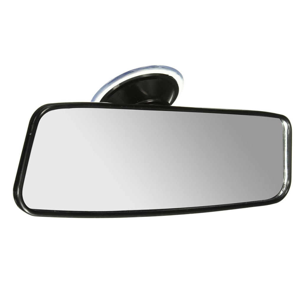 CAR UNIVERSAL MOVEABLE INTERIOR REAR VIEW VANITY MIRROR WITH SUCKER MOUNT 