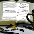 thumbnail image 2 of 10pcs Baptism Certificates for Church with Envelopes and stickers 8x10inch Baby Dedication Certificate, 2 of 7