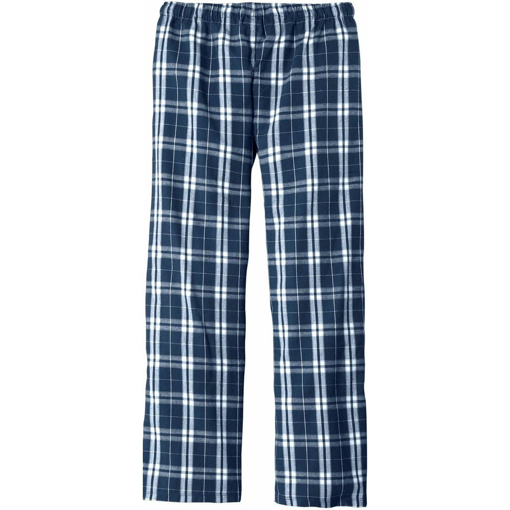 District - District Young Men's Flannel Plaid Pants Pajama DT1800 Small ...
