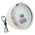 thumbnail image 4 of GPS Speedometer, Stainless Steel ABS 85mm GPS Speedometer With Turn Signal Light 0-200KM/H Adjustable 7 Color Backlit For Car RV Ship Car Speedometer, 4 of 8