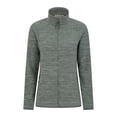 thumbnail image 2 of Mountain Warehouse Womens Snowdon II Melange Full Zip Fleece Jacket, 2 of 3
