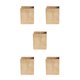 thumbnail image 2 of Injueey Pequeño tamaño grande doble capas bolsa de papel Kraft plantas juguetes niños libros diversos organizar cesta de Luandry Type1 NO1 Injueey CBP049877, 2 of 4