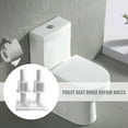 Plastic Toilet Seat Repair Kit Hinges Bottom Fitting Bathrooms y1u