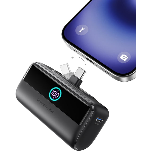 Mini cargador portátil Power Bank INIU de 5500 mAh con USB-C de 22,5 W
