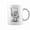 Light Blue, variant on Chicago W Coffee Mugs