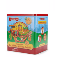 Disney Parks Mickey Friends Big Thunder Mountain Railroad Lincoln Logs Building