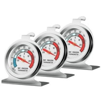 AOMOTA 3 Pack Refrigerator Thermometer, Large Dial Freezer Thermometer,Classic Series Temperature Thermometer for Refrigerator Freezer Fridge Cooler