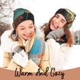 thumbnail image 4 of Picia Western Desert Cactus Bald Eagle Pattern Knitted Beanie Hat for Men and Women , Unisex Winter Warm Stretchy Knit Cap Thick Fisherman Beanies Cuffed Plain Skull Caps, 4 of 6