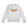 thumbnail image 2 of Batman Bat Logo Color Shadows Women's Crew Sweatshirt, 2 of 6