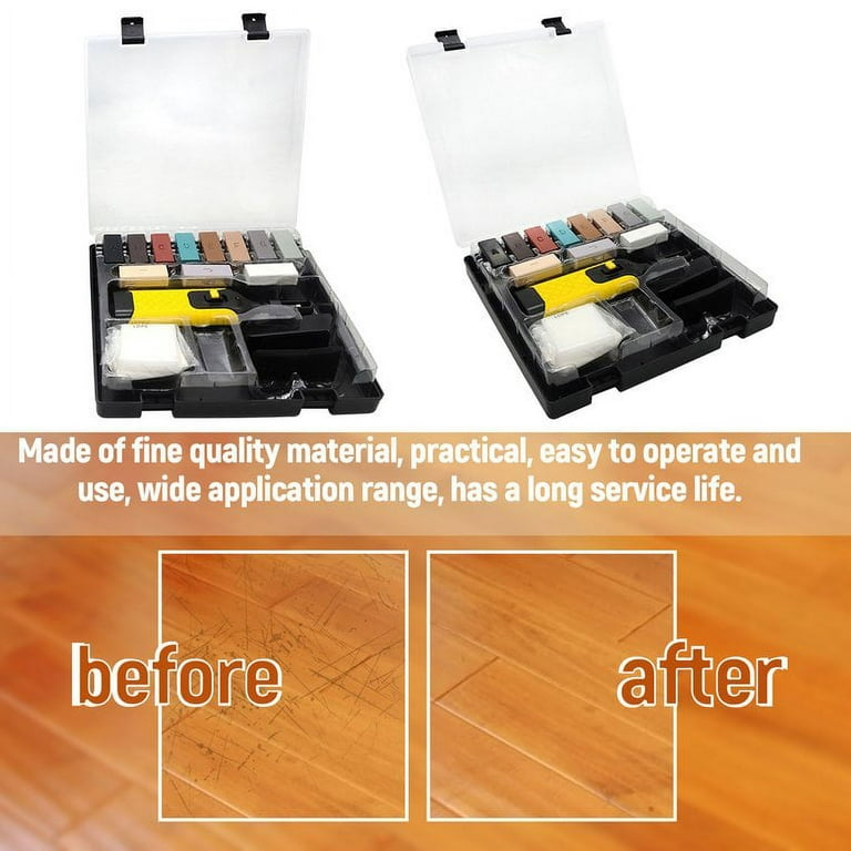 Ceramic Floor Repair Kit Tile Repair Kit With 11 Block Wax Ceramic Tile Gap  Filler Chipped Tile Cracks Scratch Repair 