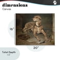 thumbnail image 4 of Stupell Industries Transitional Historical Dog & Bowl Canvas Art, 20 x 16, by Lil' Rue, 4 of 8
