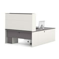 thumbnail image 5 of Bowery Hill Contemporary Wood U-Shaped Workstation in Sandstone/Gray, 5 of 6