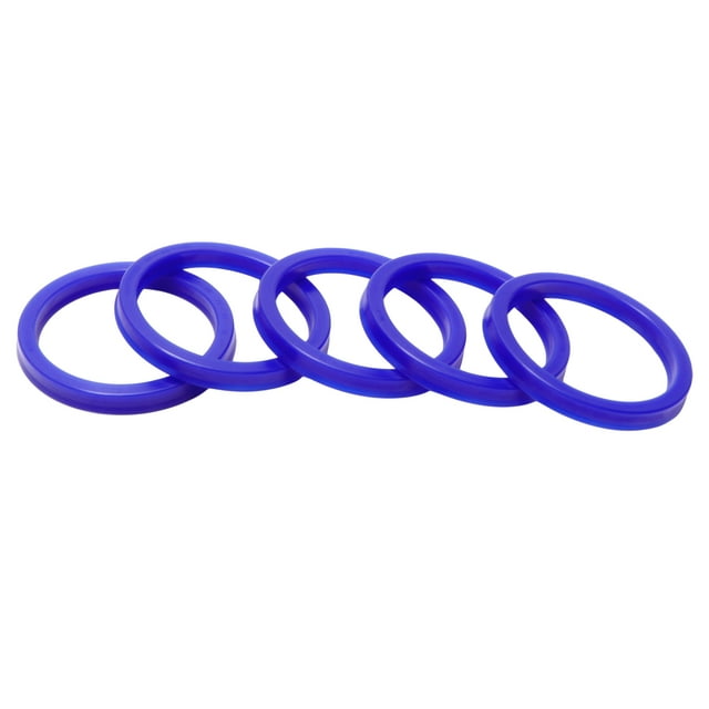 Anillo de Sello de Aceite Universal Labio UN de Unique Bargains Sello de Eje Rotativo 75x90x10mm Alta Presión TPU Azul 5 Pcs