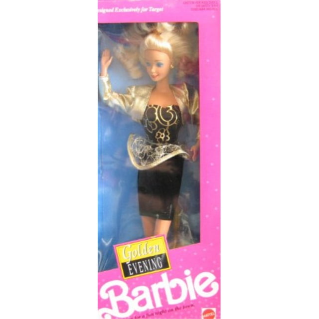 golden evening barbie doll target exclusive (1991)