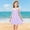 Purple, variant on JUSLIO Girls Camisole Dress Tank Casual Sleeveless Dresses Size 4 Y